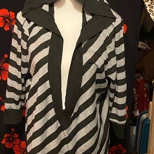 Womens 3/4 length sleeve hoodie